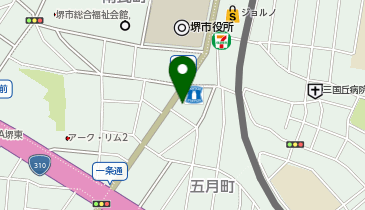河合塾マナビス 堺東校の地図画像