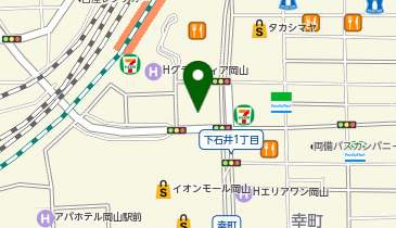 河合塾マナビス 岡山駅前校の地図画像
