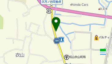 河合塾マナビス 松山衣山校の地図画像