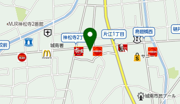 河合塾マナビス 片江校の地図画像