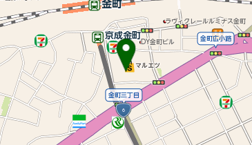 河合塾マナビス 金町校の地図画像