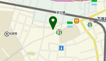 河合塾マナビス 下高井戸校の地図画像