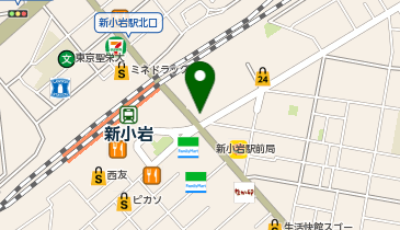 河合塾マナビス 新小岩校の地図画像