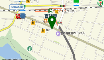 河合塾マナビス 吉祥寺校の地図画像