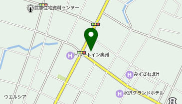 河合塾マナビス 水沢校の地図画像