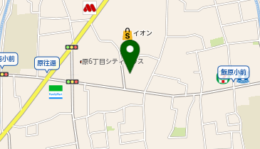 メガネのヨネザワ イオン原店の地図画像
