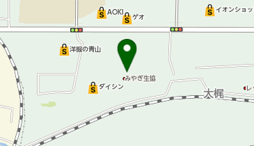 メガネのヨネザワ セラビ幸町店の地図画像