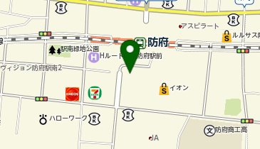 メガネのヨネザワ イオン防府店の地図画像