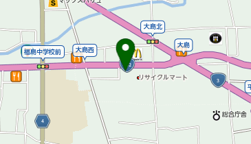 メガネのヨネザワ 八女店の地図画像