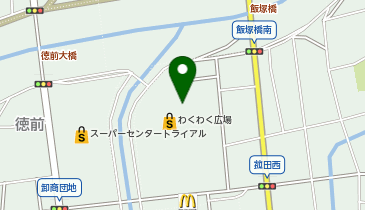 メガネのヨネザワ ゆめタウン飯塚店の地図画像
