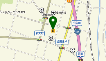 メガネのヨネザワ 鹿島ピオ店の地図画像