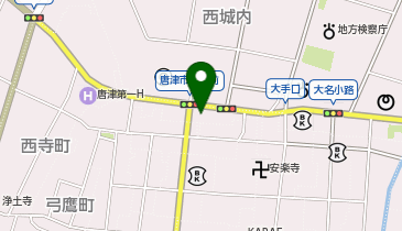 メガネのヨネザワ 唐津市役所前店の地図画像