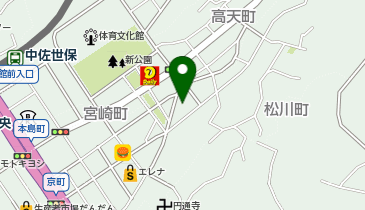 メガネのヨネザワ 京坪店の地図画像