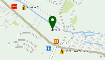 メガネのヨネザワ 佐世保日野店の地図画像