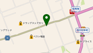 メガネのヨネザワ 大村空港通り店の地図画像