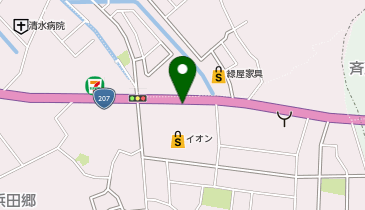 メガネのヨネザワ イオン時津店の地図画像