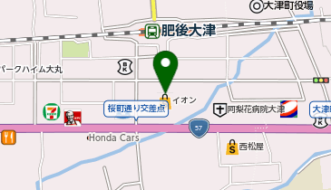 ヨネザワコンタクト イオン大津店の地図画像