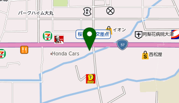 メガネのヨネザワ 大津店の地図画像