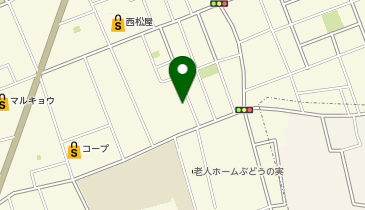 ヨネザワむさしコンタクトの地図画像
