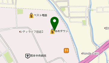 ヨネザワコンタクト ゆめタウンはません店の地図画像