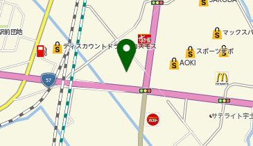 メガネのヨネザワ 宇土松原交差店の地図画像