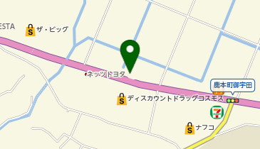 メガネのヨネザワ 鹿本店の地図画像