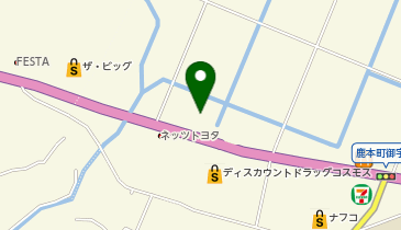 ヨネザワコンタクト 鹿本店の地図画像