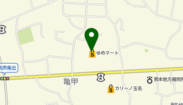 メガネのヨネザワ ゆめマート玉名店の地図画像