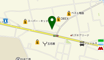 メガネのヨネザワ 玉名築地店の地図画像