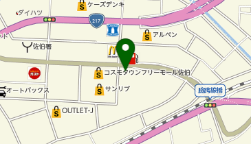 メガネのヨネザワ コスモタウン佐伯店の地図画像