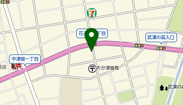 メガネのヨネザワ 津留店の地図画像