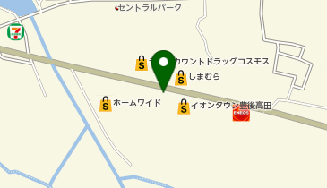 メガネのヨネザワ 豊後高田店の地図画像