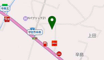 メガネのヨネザワ 宇佐店の地図画像