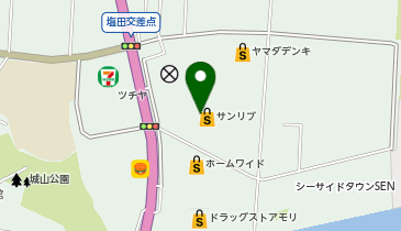 メガネのヨネザワ サンリブ杵築店の地図画像