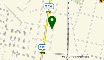 メガネのヨネザワ 日向財光寺店の地図画像