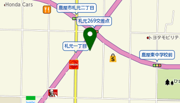 メガネのヨネザワ 鹿屋札元店の地図画像