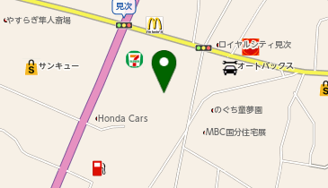 メガネのヨネザワ イオン隼人国分店の地図画像