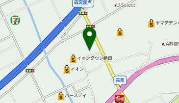 メガネのヨネザワ イオンタウン姶良店の地図画像