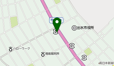 メガネのヨネザワ 出水店の地図画像