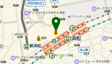 靴下屋 メイワン浜松店の地図画像