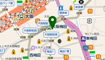 無印良品 ルクア大阪店 無印良品 周辺の洋服 衣料 古着 Navitime