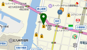 Tabio 小倉井筒屋店の地図画像
