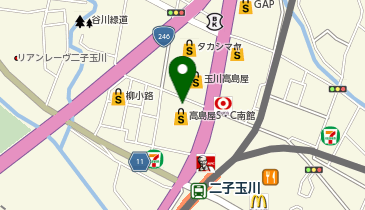 Tabio 玉川高島屋S.C.店の地図画像