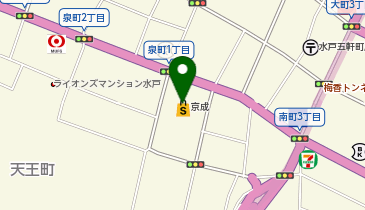 Tabio 水戸京成店の地図画像