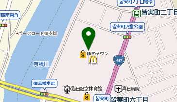 靴下屋 ゆめタウン広島店の地図画像