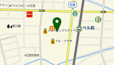靴下屋 福井ベル店の地図画像