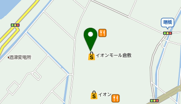 靴下屋 イオンモール倉敷店の地図画像