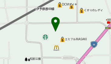 靴下屋 エミフルMASAKI店の地図画像