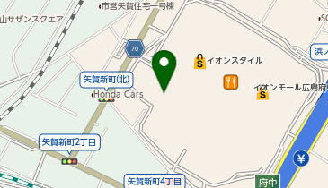 靴下屋 イオンモール広島府中店の地図画像