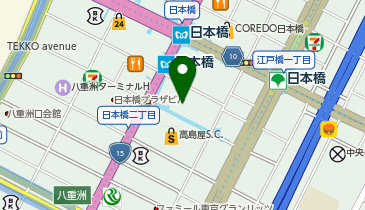 Tabio 日本橋高島屋S.C.店の地図画像